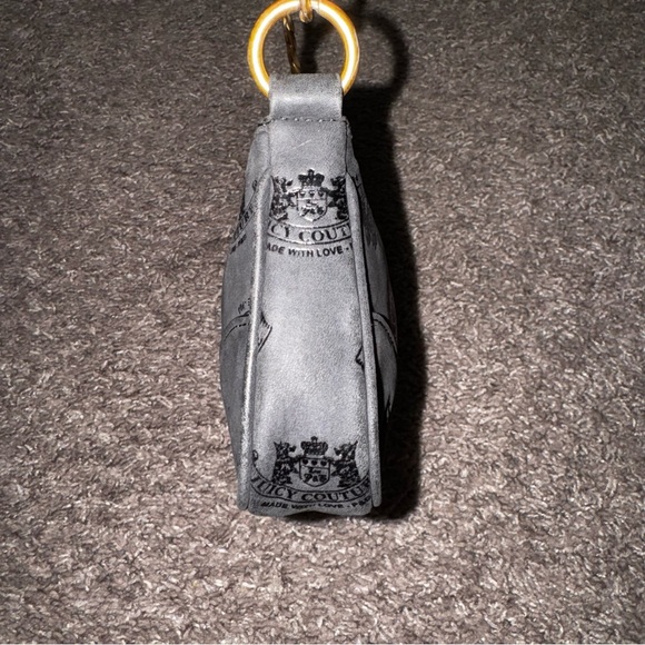 Black Juicy Couture VINTAGE Y2K Chain Shoulder Bag - Picture 7 of 12